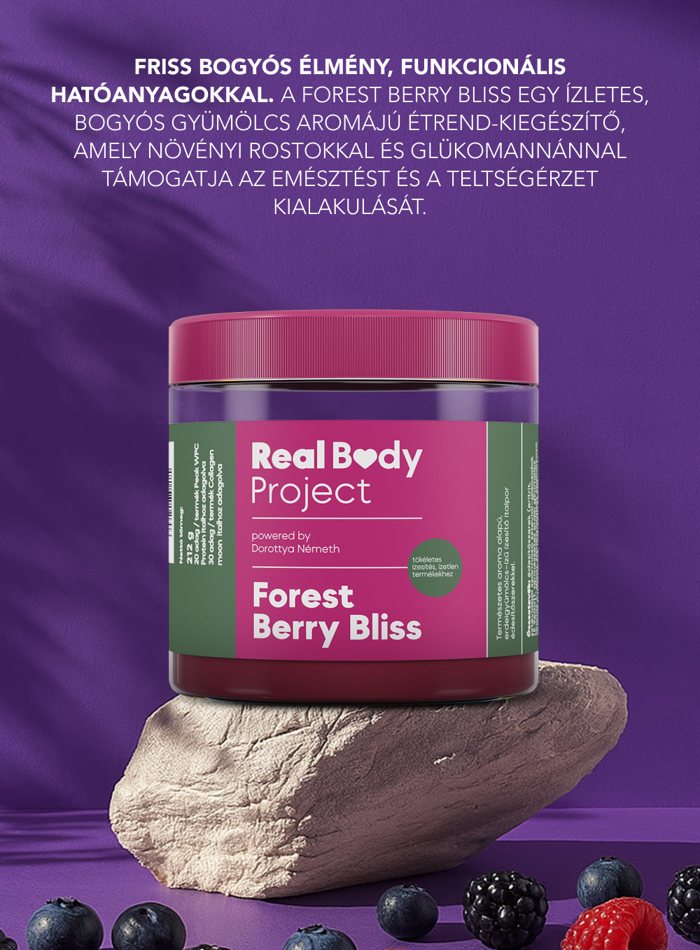 Forest Berry Bliss - Engedd, hogy a friss erdei gyümölcsök varázsa átjárja napjaidat